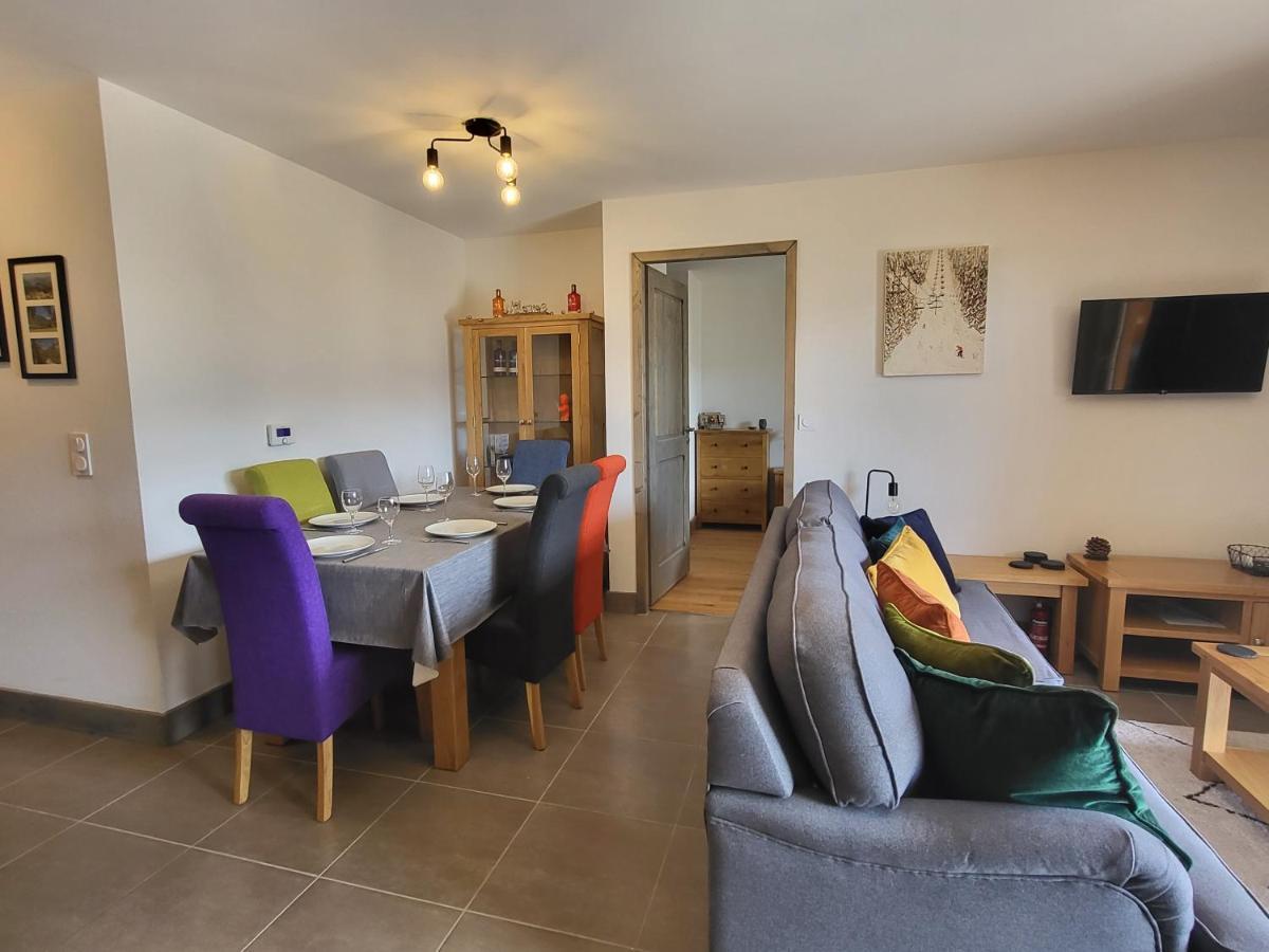 Plein Soleil Modern 3 Bedroom Apartment With Stunning Mountain Views Samoens Luaran gambar