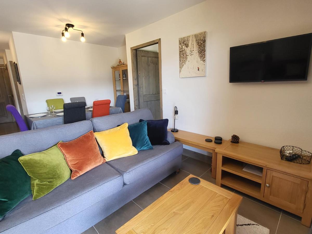 Plein Soleil Modern 3 Bedroom Apartment With Stunning Mountain Views Samoens Luaran gambar