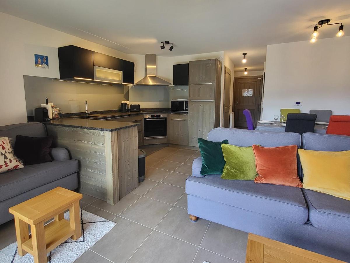 Plein Soleil Modern 3 Bedroom Apartment With Stunning Mountain Views Samoens Luaran gambar