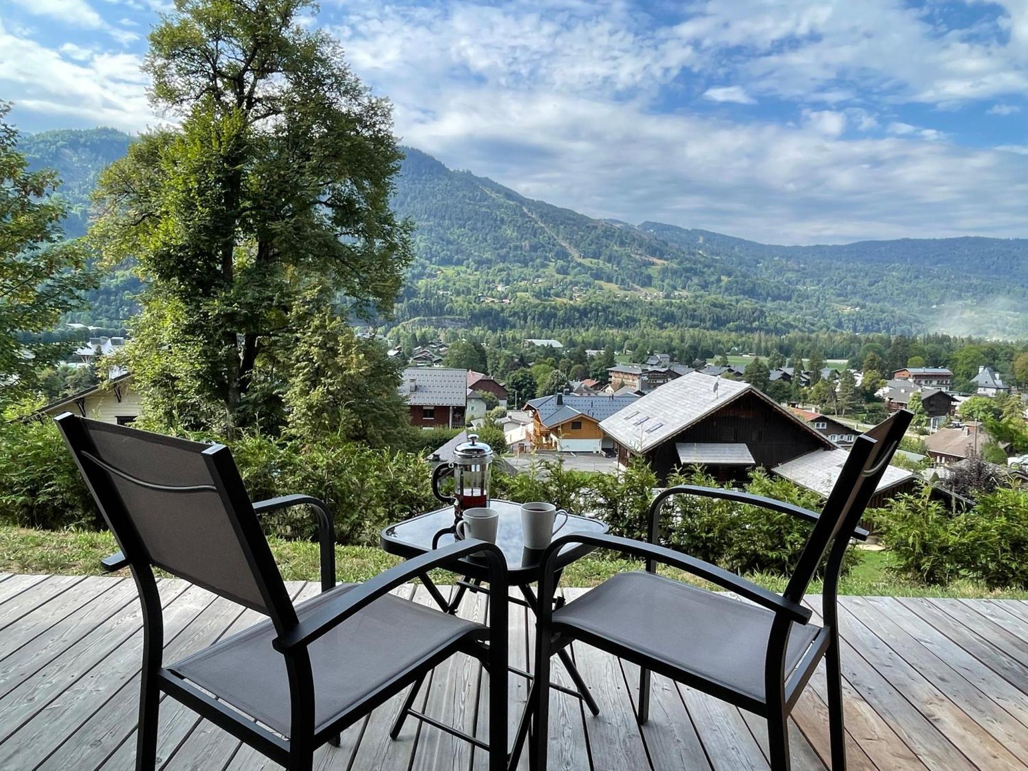 Plein Soleil Modern 3 Bedroom Apartment With Stunning Mountain Views Samoens Luaran gambar