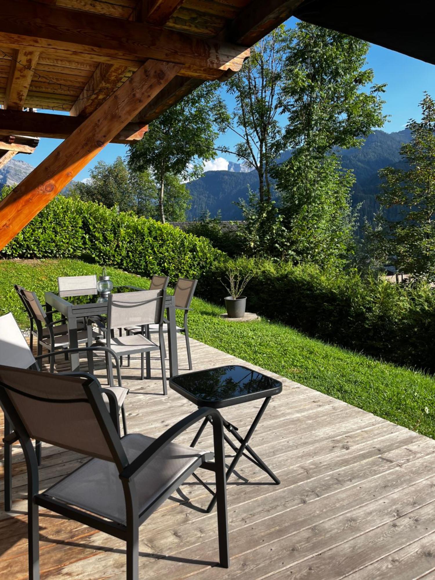 Plein Soleil Modern 3 Bedroom Apartment With Stunning Mountain Views Samoens Luaran gambar
